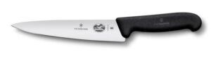Chef Knife, Black Fibrox Handle, 19cm
