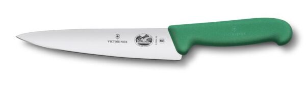 23520041900.0 Chef Knife, Green Fibrox Handle, 19cm