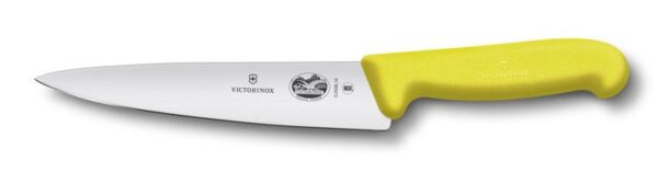 23520081900.0 Chef Knife, Yellow Fibrox Handle, 19cm