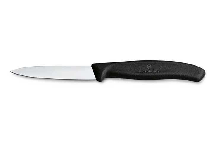 Victorinox Paring Knife, Black Handle, 8cm