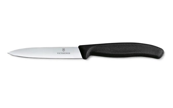Victorinox Paring Knife, Black Handle, 10cm