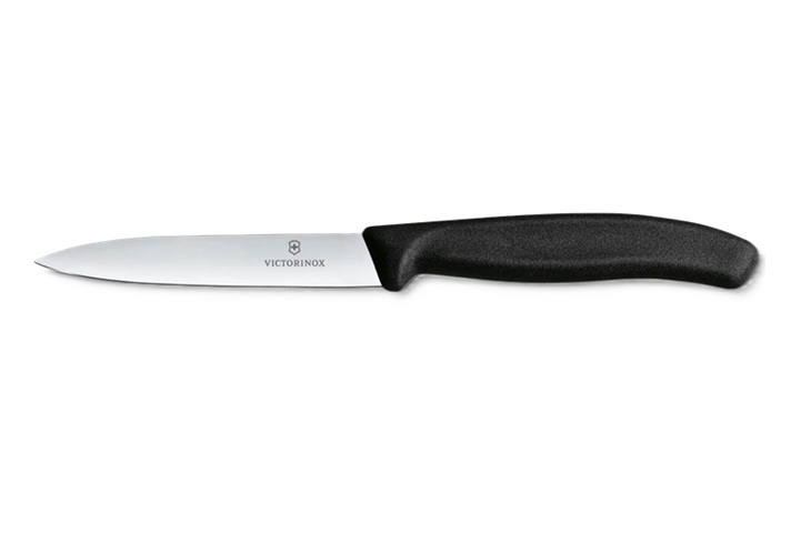 Victorinox Paring Knife, Black Handle, 10cm