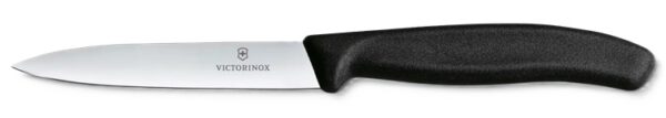 Paring Knife, Black Handle, 10cm
