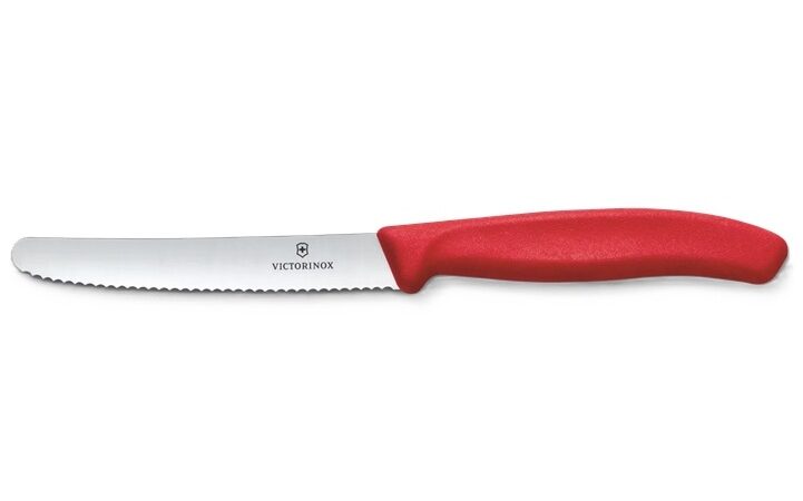 Victorinox Tomato Knife, Red Handle,11cm
