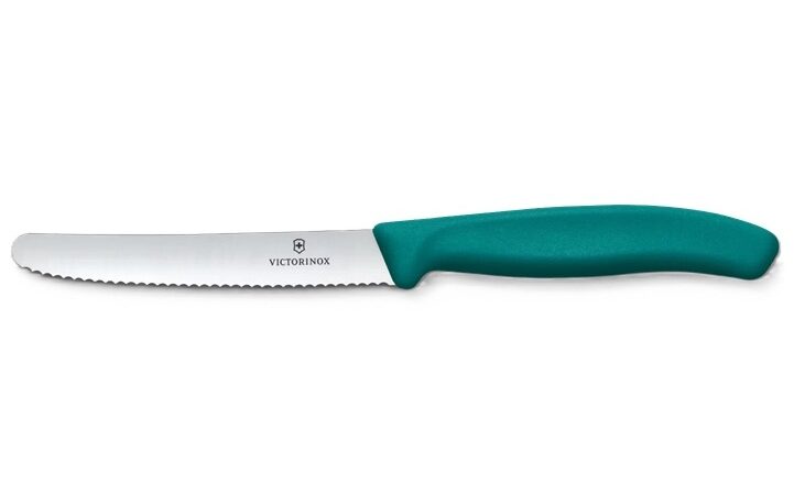 Victorinox Tomato Knife, Green Handle, 11cm