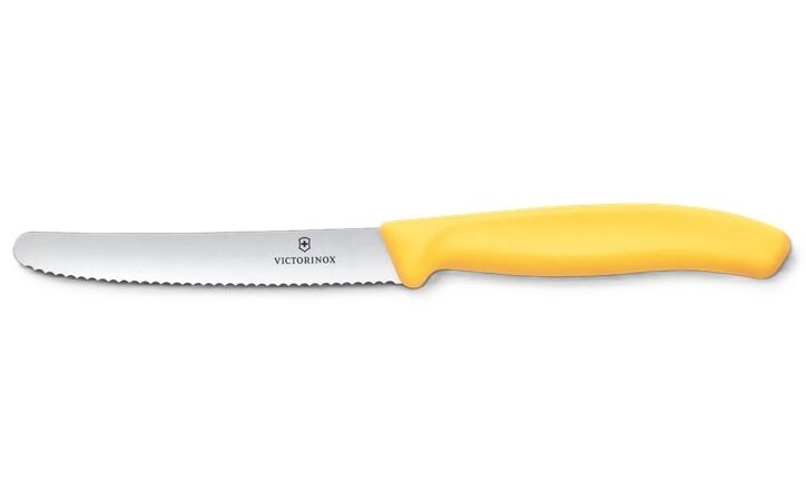 Victorinox Tomato Knife, Yellow Handle,11cm