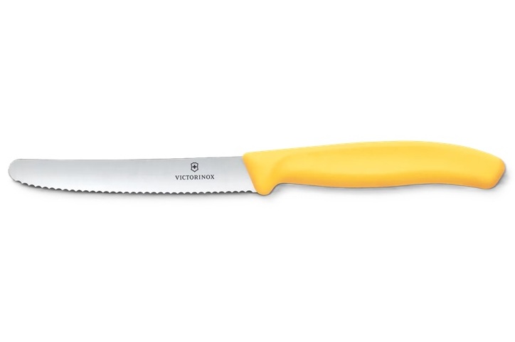 Victorinox Tomato Knife, Yellow Handle,11cm