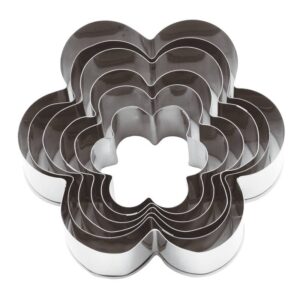 Stainless Steel Cutters Set – Flowers