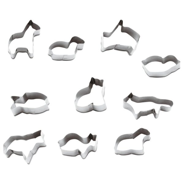 Stainless Steel Cutters Set – Animals