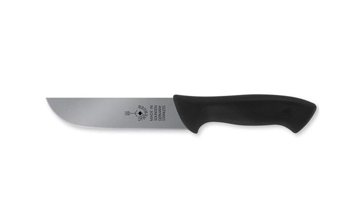 F.Herder Butcher Knife Black Handle  Blade 16cm