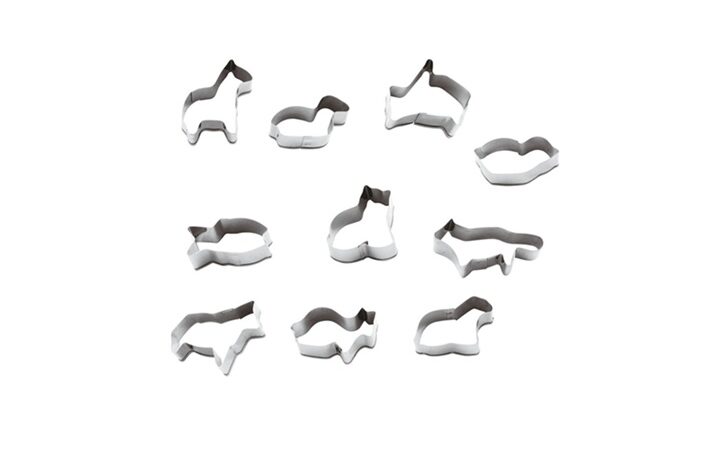 Stainless Steel Cutters Set – Animals
