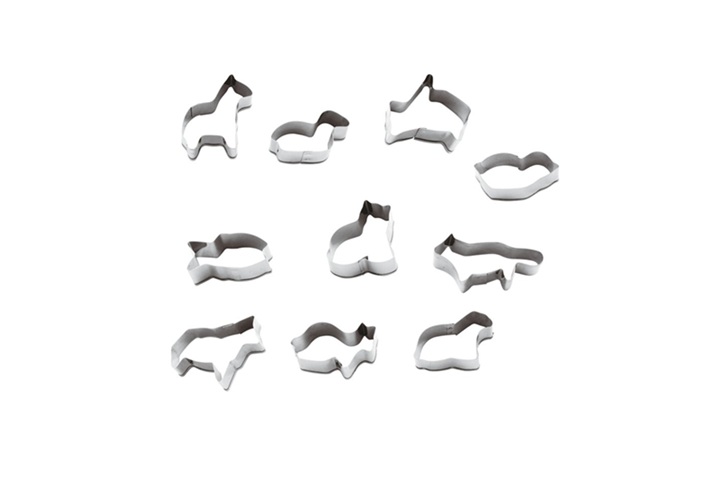 Stainless Steel Cutters Set – Animals