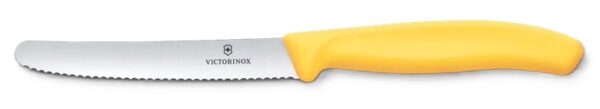 Tomato Knife, Yellow Handle,11cm