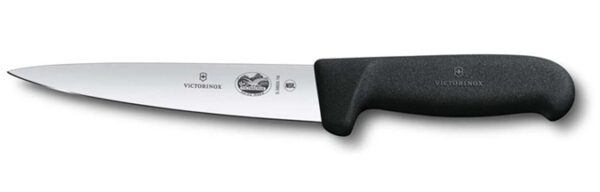 Sticking Knife Black Fibrox Handle 12cm