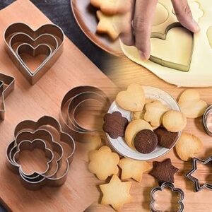 Stainless Steel Cutters Set - Hearts