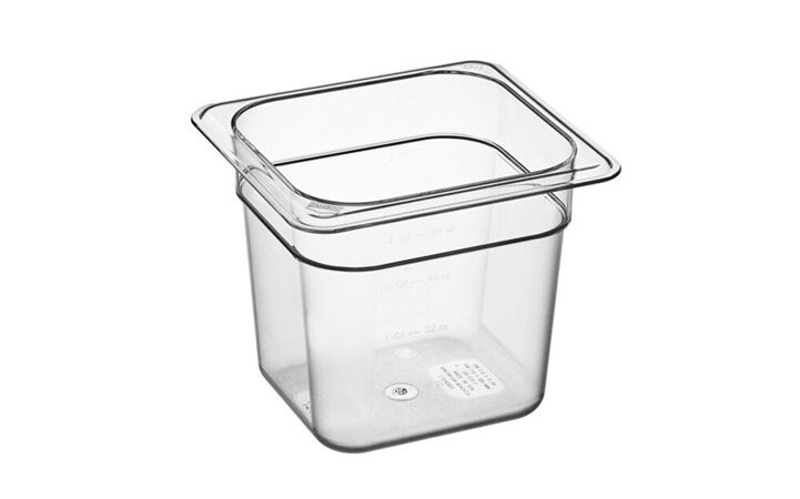 2900041 Polycarbonate Container GN 1/6 – 150 mm