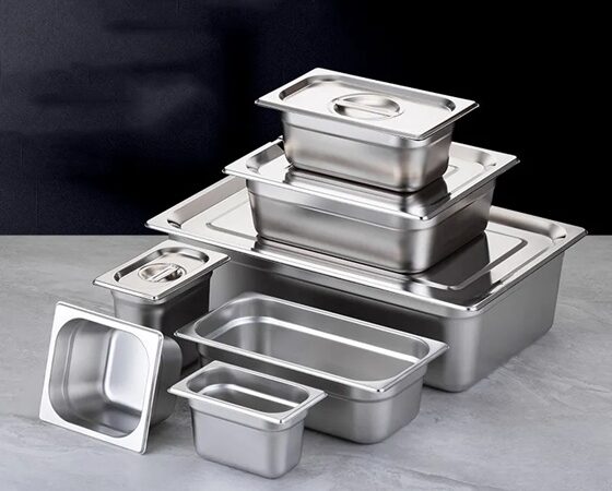 Stainless Steel Container GN 2/1 – 65 mm