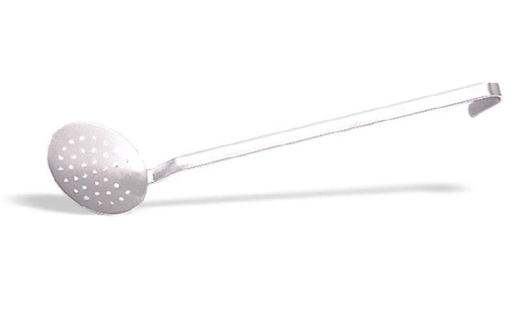 Stainless Steel One Piece Skimmer, 8 cm