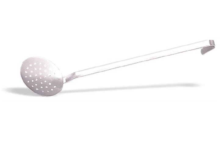 Stainless Steel One Piece Skimmer, 8 cm