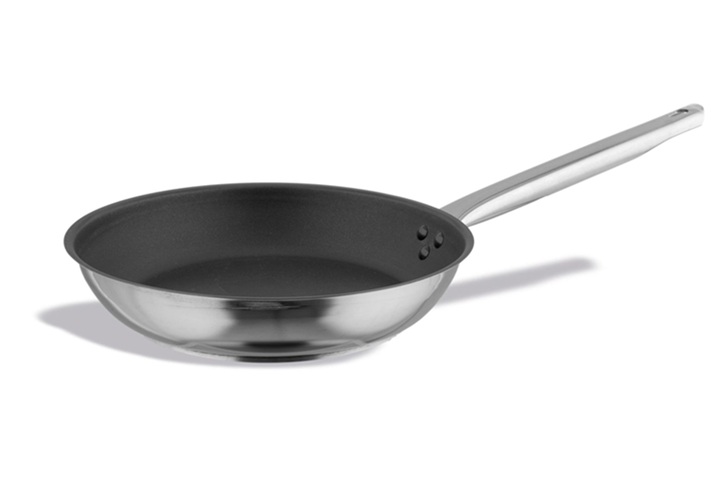 Stainless Steel Fry Pan, 20 cm