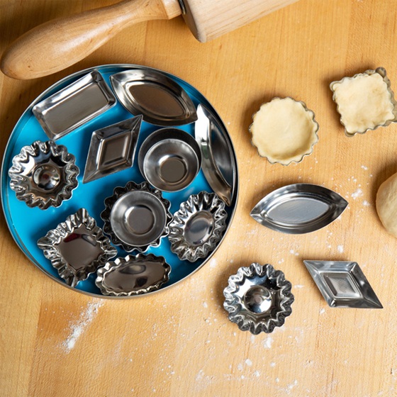 1666417 Tartlet Mini Molds Set, 36 pcs