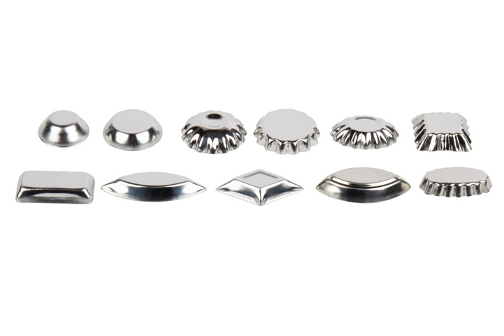 Assorted moulds - 2 Tartlet Mini Molds Set, 36 pcs