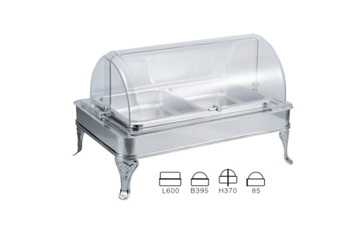 Rectangular Display Stand With Cover