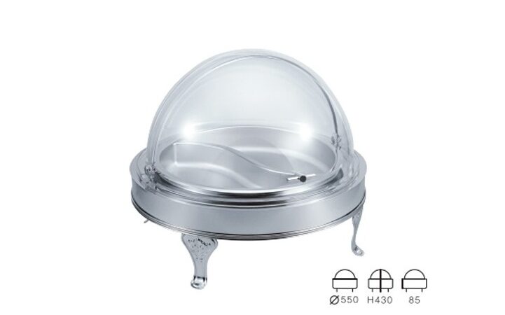 Round Display Stand With Cover