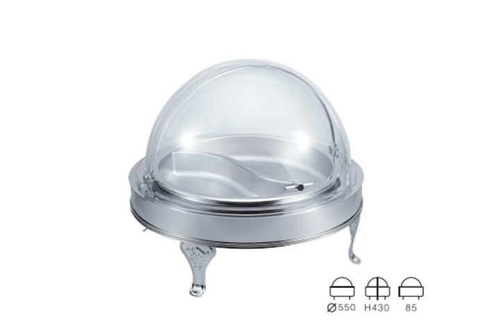 SD2511 Round Display Stand With Cover