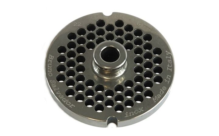 Mincer Plate Size 22 - 6 mm