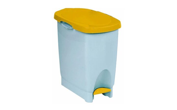 Waste Bin Yellow Lid, 22 L