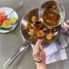 1 Stainless Steel Fry Pan, 20 cm