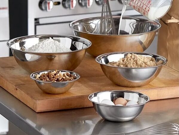 Stainless Steel Stock Pot with cover, 16 cm
