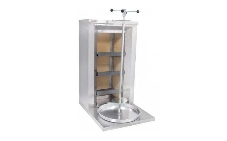 Charcoal Shawarma Machine - 3 Burners