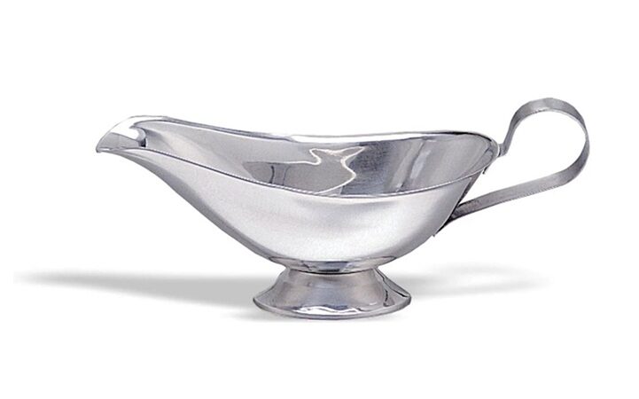 Stainless Steel Gravy Boat, 100 ml
