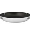 Paella Pan Stainless Steel Paella Pan Nonstick Coating, 32 cm