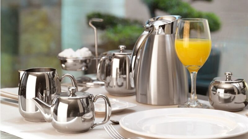 Stainless Steel Teapot, 350 ml