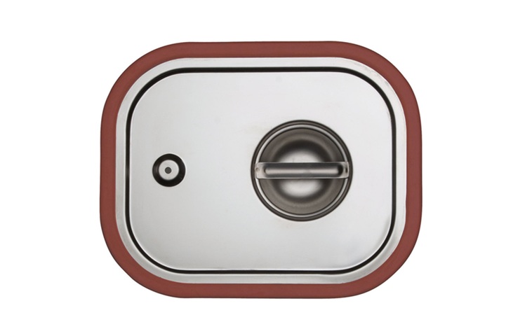 Silicone Seal Lid Stainless Steel Lid With Silicone Seal for GN 1/1