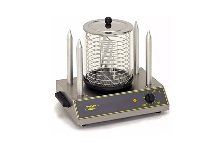 cs4e Hotdog Machine with 4 Heating Pads