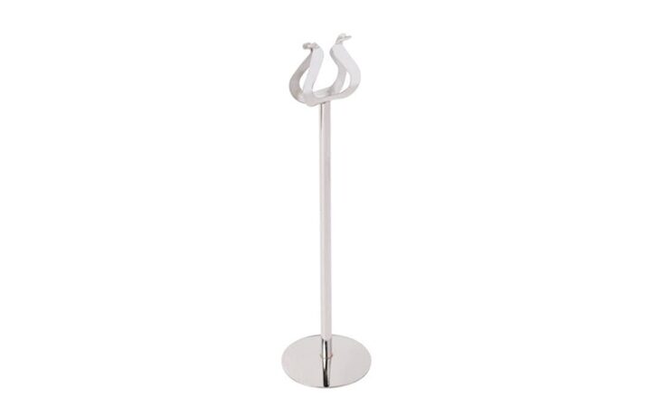 Stainless Steel Number Card Holder, 30 cm