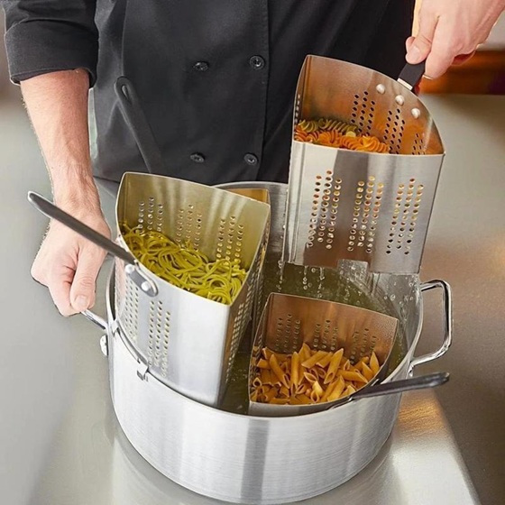 pujadas pasta 3 Stainless Steel Pasta Colander, 23 cm