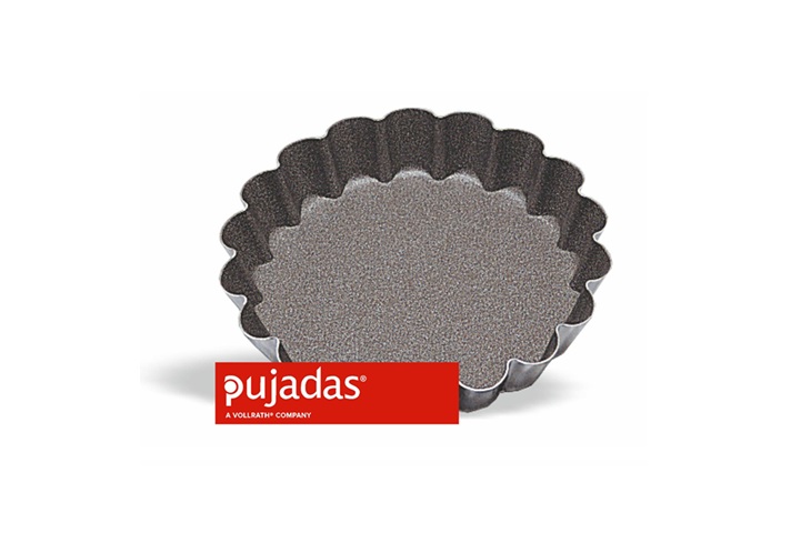 pujadas tart Round Fluted Tart Mould, 10 cm