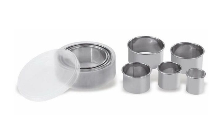 stainless cutter Stainless Steel Plain Cutters Set, 8 pcs