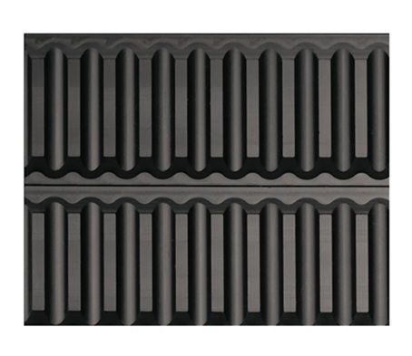 3D Mats / Straight Flutes Silicone Mat