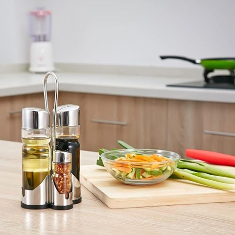 Oil & Vinegar Set, 4 pieces