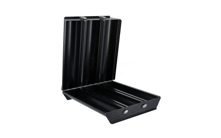 Triple Round Blue Steel Bread Mould