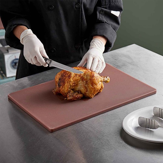 Brown board 2 Brown Polyethylene Cutting Board 50x30x2cm