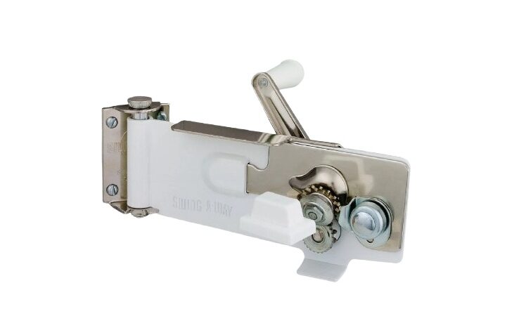 Wall Mounted Can Opener with Magnet Lid Lifter