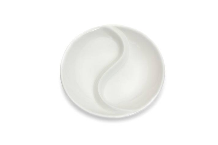 Dip Dish Porcelain Yin Yang Dip Dish, set of 12