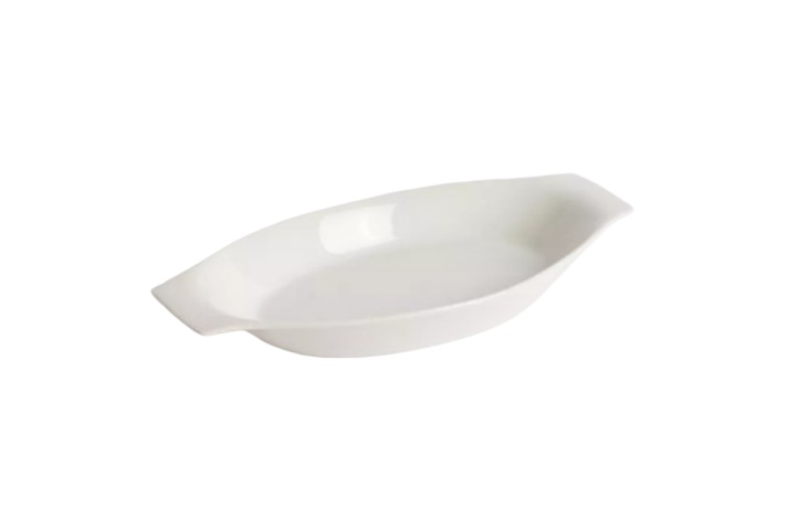 Lasagne Dish Oval Porcelain Lasagna Dish, 10"
